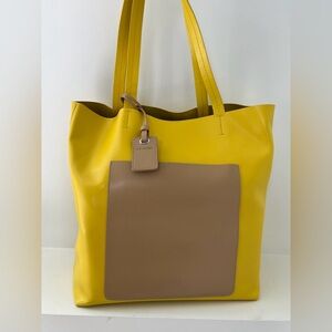 ROVIMOSS Leather Misc Tote Bag Detachable Wallet Double Strap Dust Bag Travel